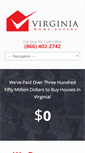 Mobile Screenshot of homebuyersofvirginia.com